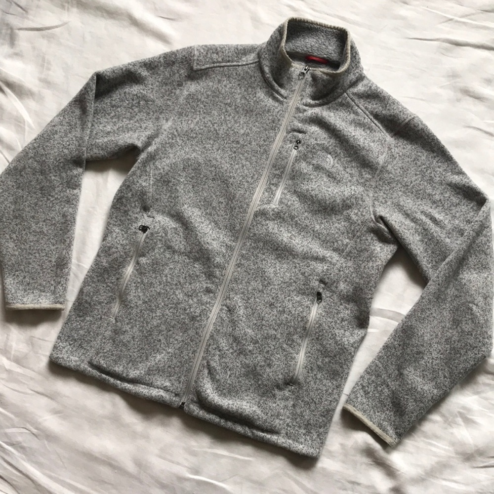 The North Face Full Zip Jacket in Gray